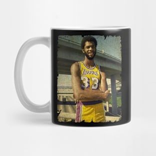 Kareem Abdul Jabbar in Los Angeles Highway Mug